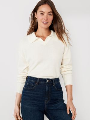 Cozy Collared Sweater for Women