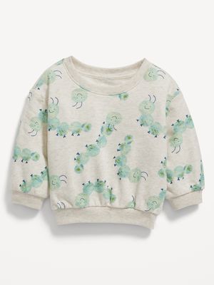 Unisex Printed Crew-Neck Sweatshirt for Baby