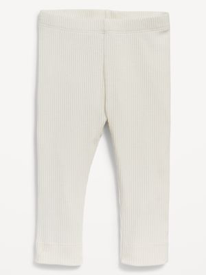 Unisex Rib-Knit Leggings for Baby