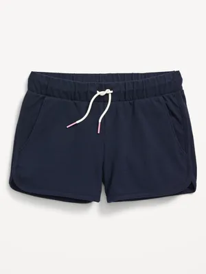 Dolphin-Hem Cheer Shorts for Girls