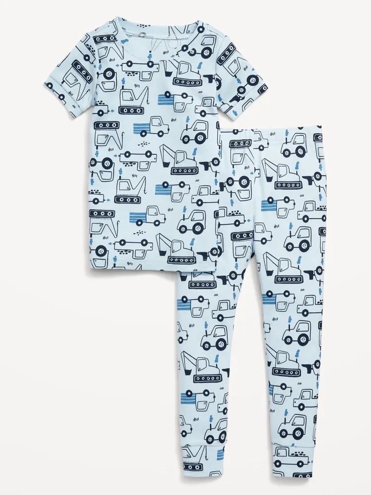 Old Navy Unisex Printed Snug-Fit Pajama Set for Toddler