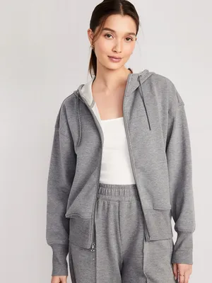 Dynamic Fleece Zip Hoodie for Women