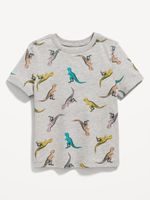 Unisex Short-Sleeve Dino-Print T-Shirt for Toddler