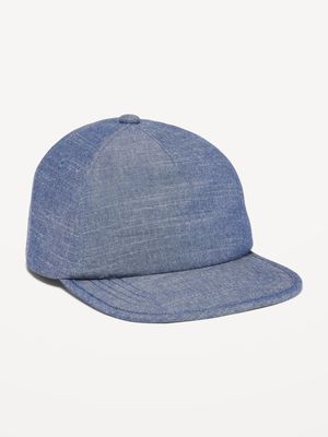 Chambray Gender-Neutral Crushable Hat for Kids
