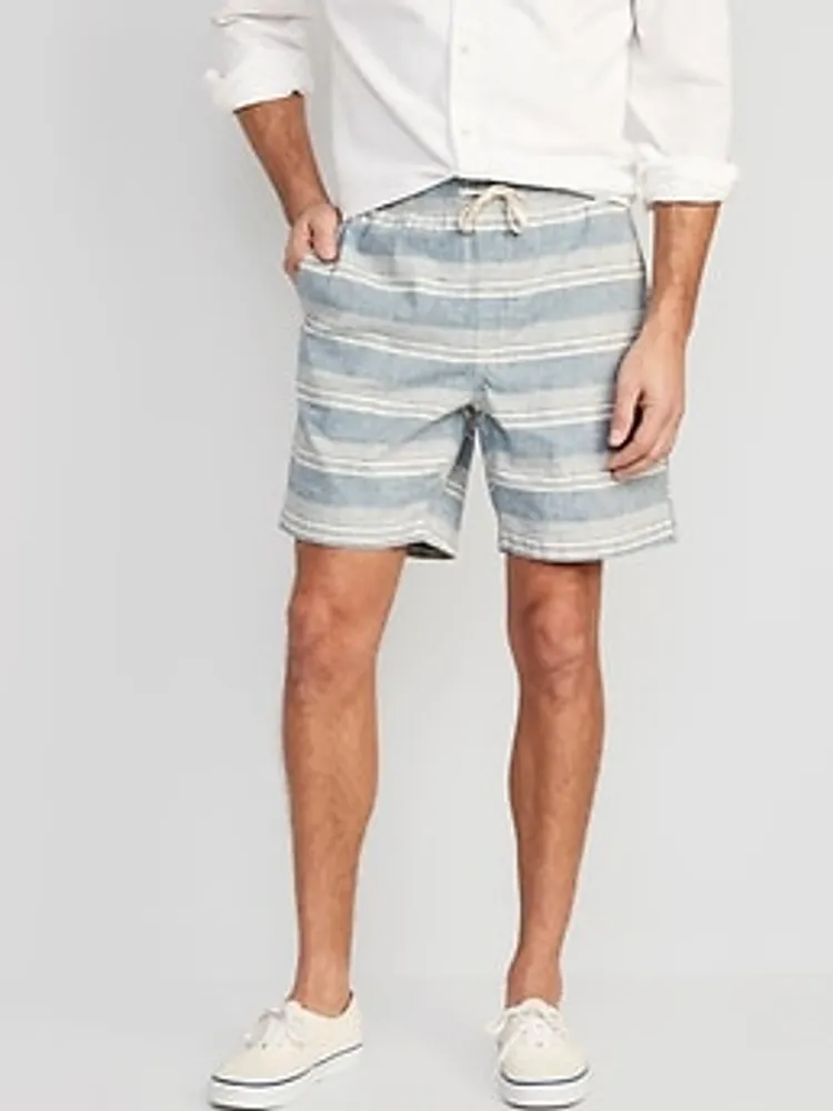 Old Navy Linen-Blend Jogger Shorts for Men - 7-inch inseam | Plaza Las  Americas