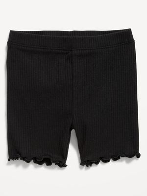 Rib-Knit Biker Shorts for Toddler Girls
