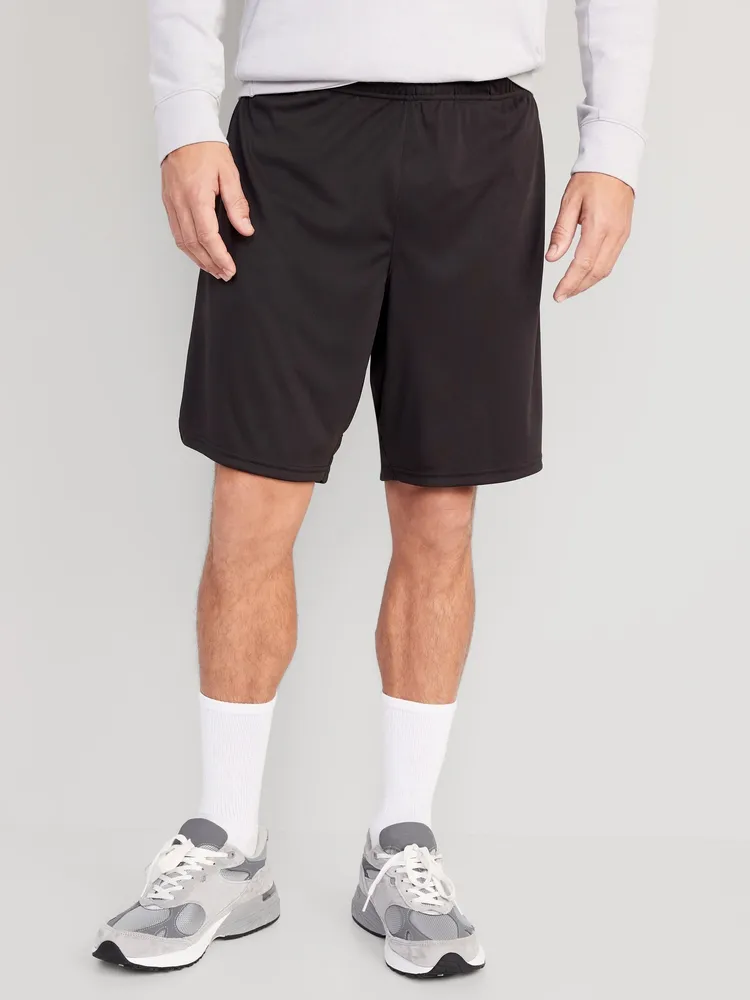 Go-Dry Mesh Basketball Shorts for Men - 9-inch inseam