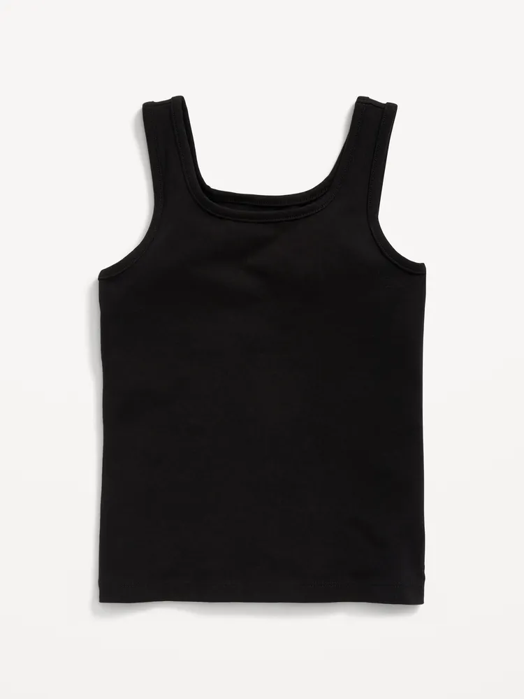 Old Navy Solid Fitted Tank Top for Girls