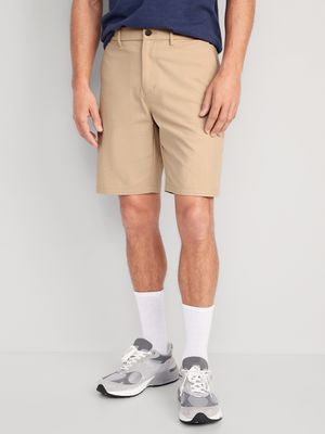 Slim Ultimate Tech Chino Shorts for Men - 9-inch inseam