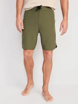 Solid Board Shorts - 8-inch inseam