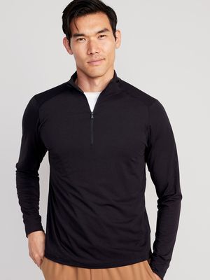 4-Way-Stretch Performance Half-Zip Top for Men