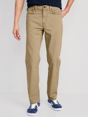 Wow Loose Twill Five-Pocket Pants for Men