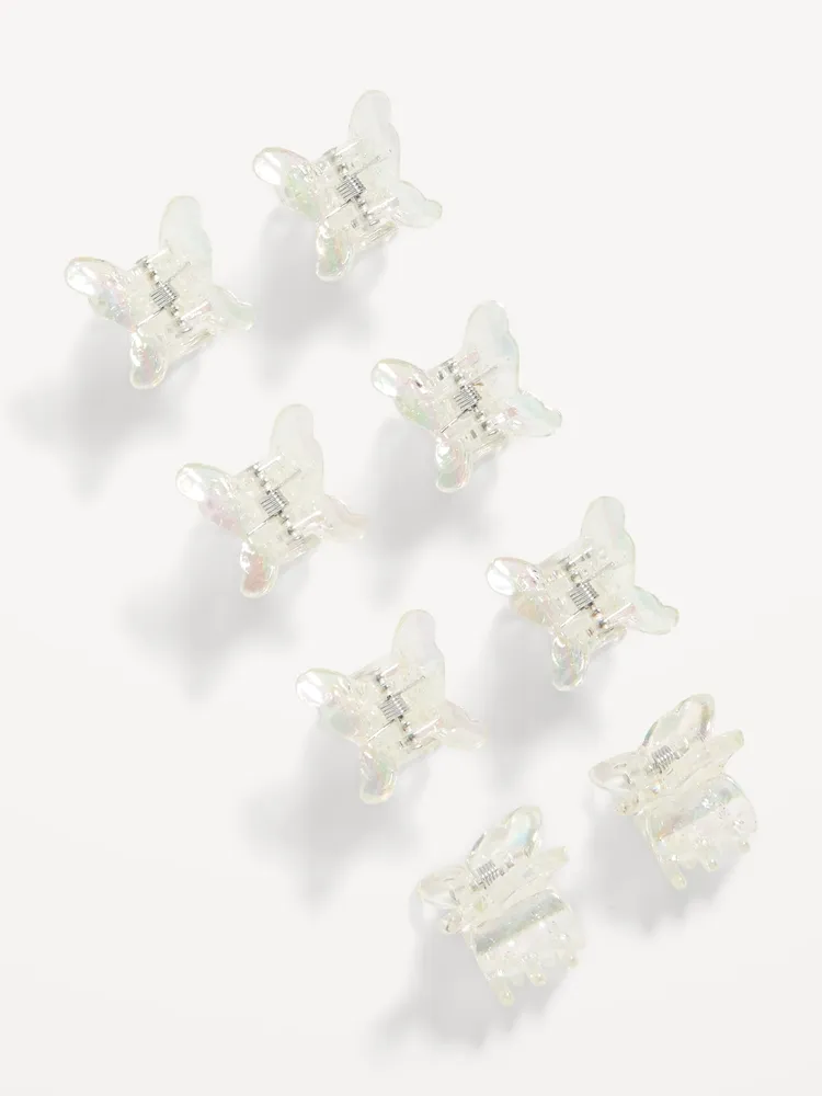 Mini Butterfly Hair-Clips 8-Pack for Women