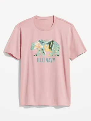 Logo-Graphic Crew-Neck T-Shirt for Men