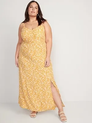 Matching Floral Maxi Slip Dress for Women