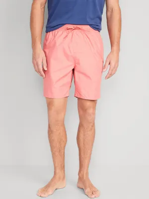 Solid Swim Trunks - 7-inch inseam