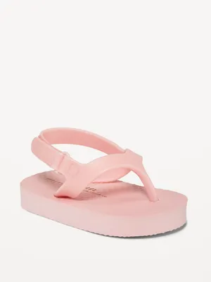 Unisex Solid Flip-Flops for Baby (Partially Plant-Based