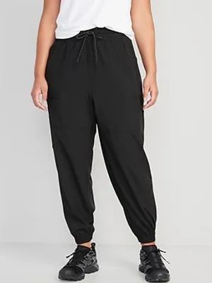 Extra High-Waisted StretchTech Performance Cargo Jogger Pants for Women