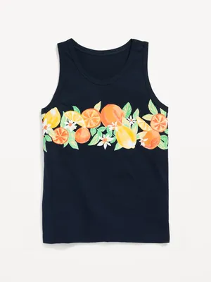 Matching Printed Softest Tank Top for Boys