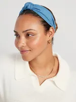 Fabric-Covered Headband For Women