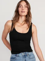 Rib-Knit First Layer Tank Top