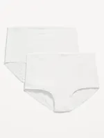 Maternity 2-Pack Rollover-Waist Jersey Hipster Underwear