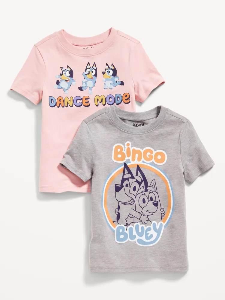 Old Navy Unisex Bluey Graphic T-Shirt 2-Pack for Toddler