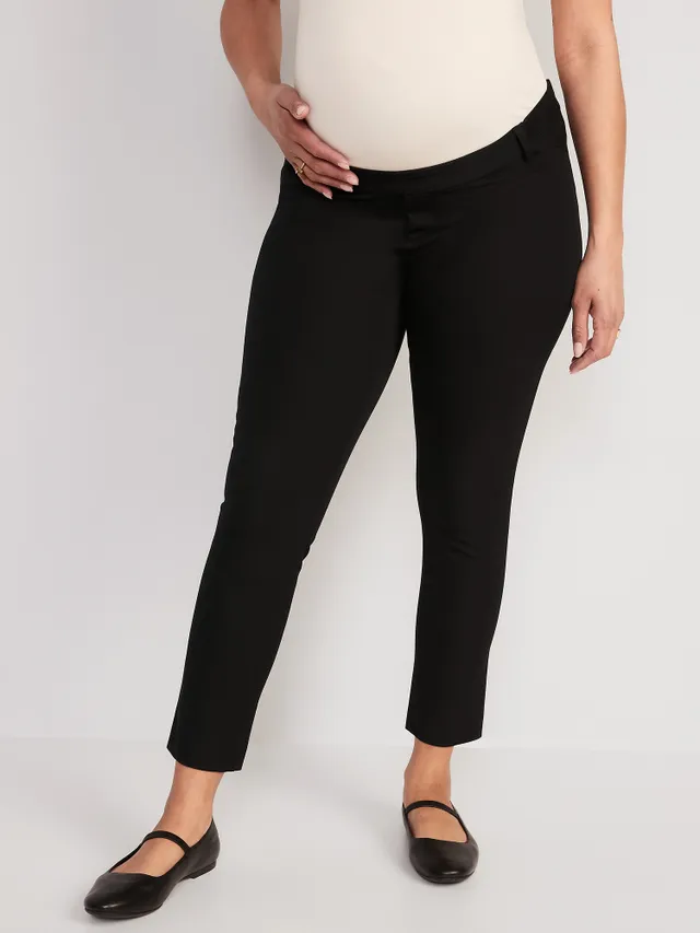 Old Navy Maternity Side-Panel Pixie Ankle Pants