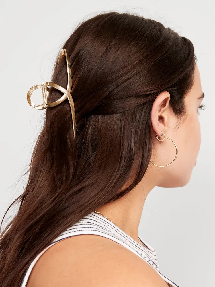 Gold Claw Hair Clip for Women