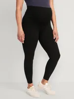 aternity Rollover-Waist PowerChill 7/8-Length Leggings