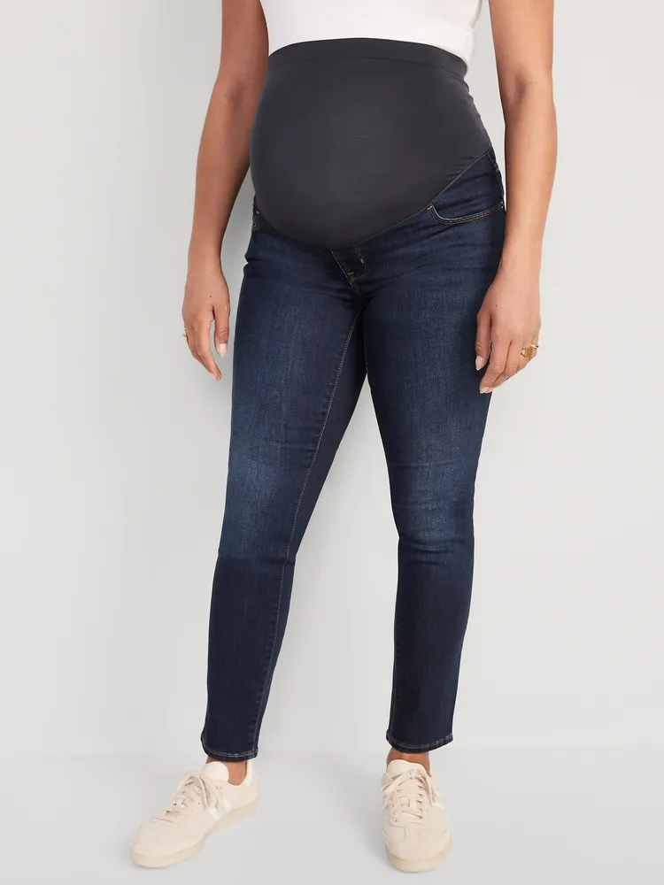 Maternity Full-Panel Skinny Jeans