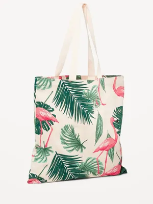 Printed Canvas Tote Bag for Women