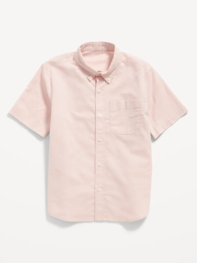 Short-Sleeve Oxford Shirt for Boys