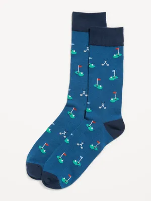 Printed Novelty Statement Socks for Men