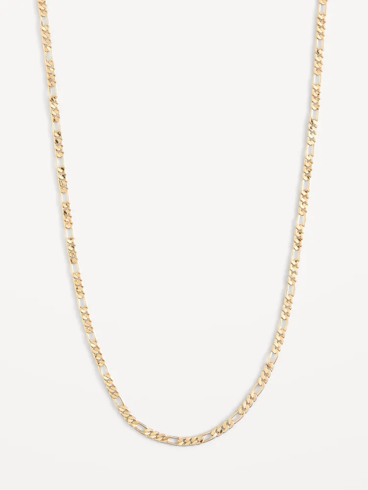 Real Gold-Plated Chain Necklace for Women