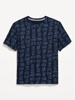 Softest Printed Crew-Neck T-Shirt for Boys