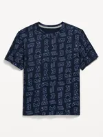 Softest Printed Crew-Neck T-Shirt for Boys