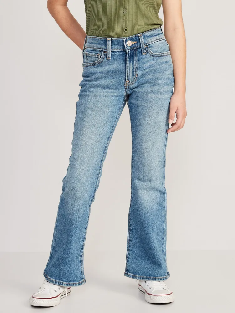 Extra-High Rise Pintuck Skinny Flare Jeans