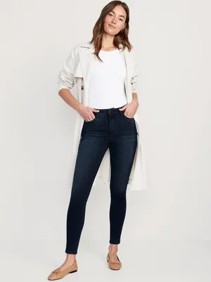 High-Waisted Rockstar Super-Skinny Jeans for Women