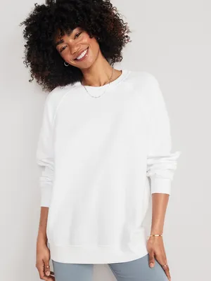 Oversized Vintage Tunic Sweatshirt for Women