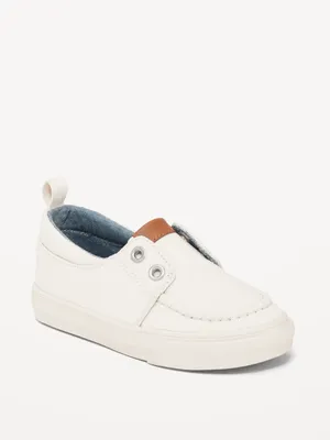 Canvas Boat-Style Sneakers for Toddler Boys