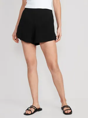 High-Waisted Playa Soft-Spun Shorts for Women - 4-inch inseam