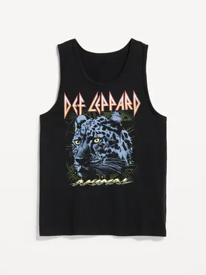 Def Leppard Gender-Neutral Tank Top for Adults