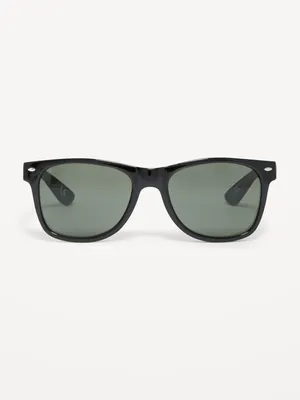 Thick Wayfarer-Frame Sunglasses