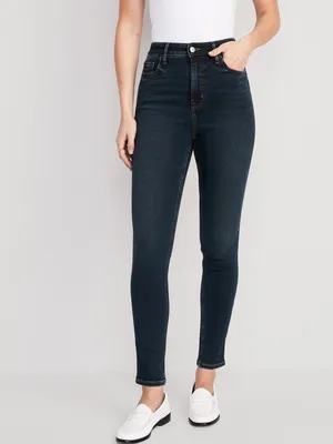 Extra High-Waisted Rockstar 360 Stretch Super-Skinny Jeans for Women