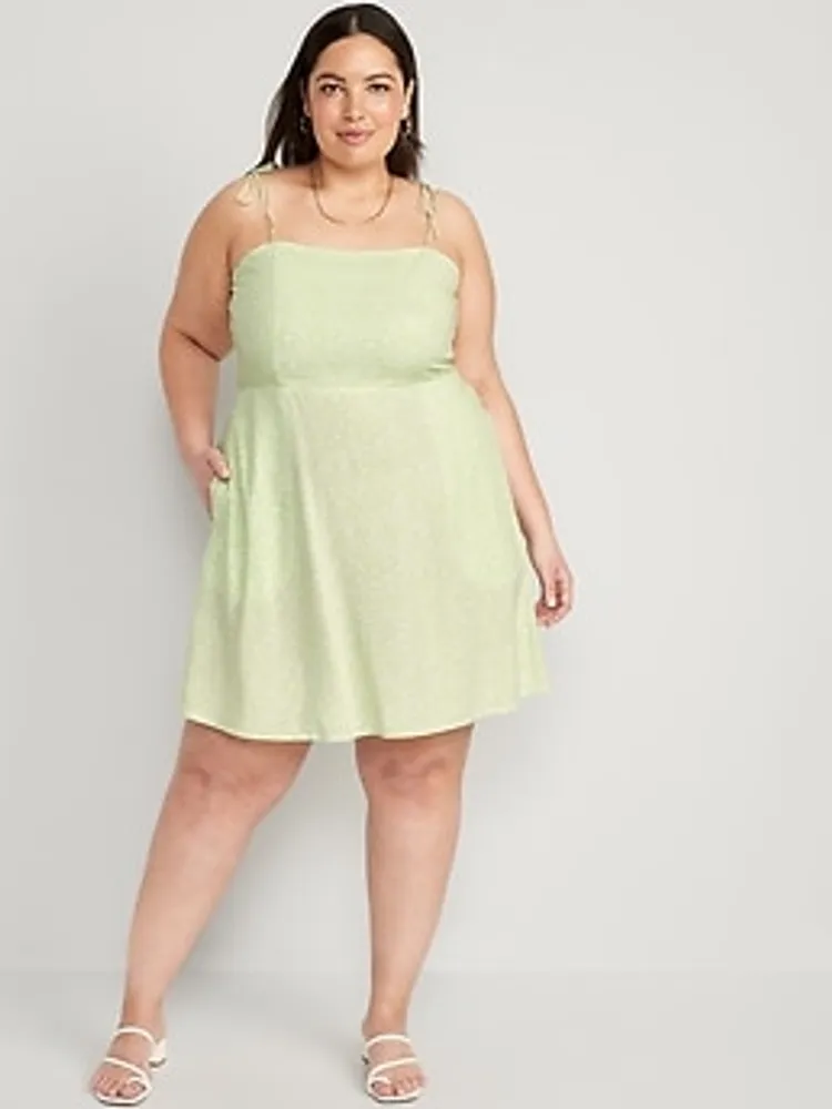 Old Navy Fit & Flare Tie-Strap Mini Dress for Women