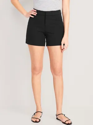 High-Waisted Pixie Trouser Shorts for Women - 5-inch inseam