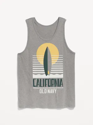 Logo Graphic Tank Top for Men