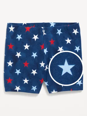 Jersey-Knit Biker Shorts for Toddler Girls