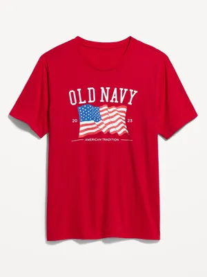 Matching Old Navy Flag Graphic T-hirt